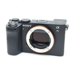 【中古】 《並品》 SONY α7C II ボディ ILCE-7CM2 B ブラック 【ビューファインダーユニットファインダーカバー部品交換/各部点検済】 [ デジタルカメラ ]
