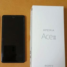 Xperia ace3 ブラック