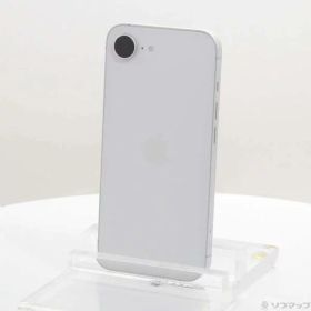 【中古】Apple(アップル) iPhone16e 128GB ホワイト MD1R4J／A SIMフリー 〔ネットワーク利用制限▲〕 【262-ud】