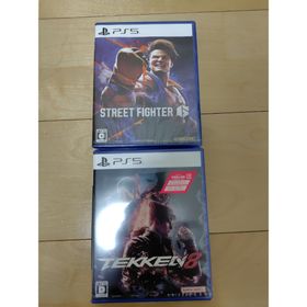 プレイステーション(PlayStation)のPS5ストリートファイター6&鉄拳8新品未開封 発送（ネコポス）(家庭用ゲームソフト)