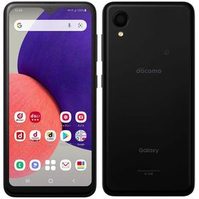 【SIMフリー】Galaxy A22 5G SC-56B ブラック 利用制限〇 docomo版