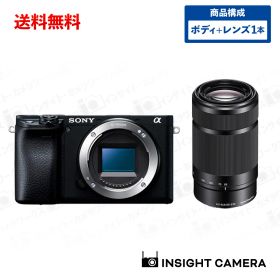 ソニー α6400 ILCE-6400 ボディ ブラック + 望遠ズームレンズセット E 55-210mm F4.5-6.3 OSS ブラック SONY（出荷後転送不可）
