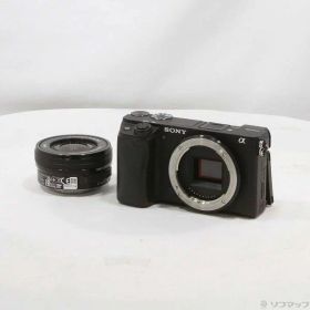 【中古】SONY(ソニー) α6400 ILCE-6400L パワーズームレンズキット ブラック 【295-ud】