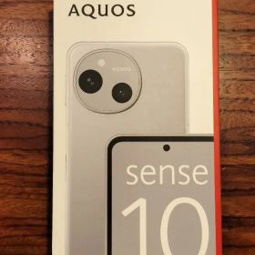 【新品】SHARP AQUOS sense10 6GB/128GBライトシルバー