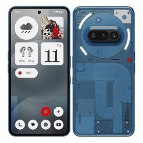 【中古】【安心保証】 Nothing Phone 3a[256GB] 楽天モバイル ブルー