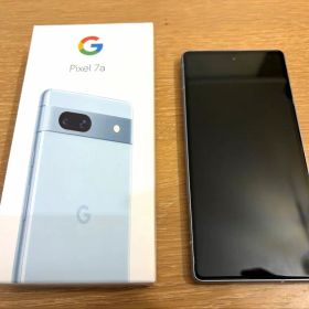 【本体美品】Google Pixel7a 128G ブルー Sea