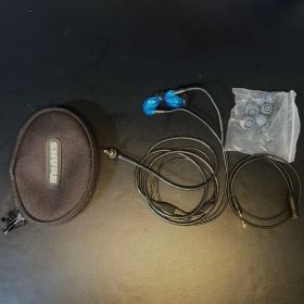 【値下げ可】Shure SE215 ブルー 有線イヤホン
