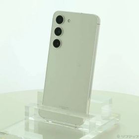 ソフマップ 〔中古品〕 Galaxy S23 256GB クリーム SCG19 au SIMフリー【344】