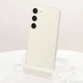 ソフマップ 〔中古品〕 Galaxy S23 256GB クリーム SCG19 au SIMフリー【352】