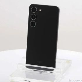 ソフマップ 〔中古品〕 Galaxy S23 256GB ファントムブラック SCG19 au SIMフリー【258】