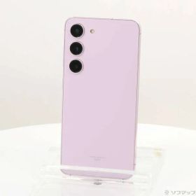 ソフマップ 〔中古品〕 Galaxy S23 256GB ラベンダー SCG19 au SIMフリー【198】