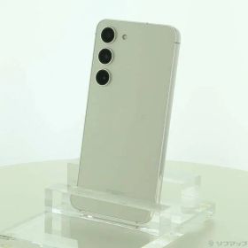 ソフマップ 〔中古品〕 Galaxy S23 256GB クリーム SCG19 au SIMフリー【377】