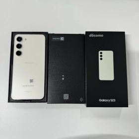 「新品未使用」SIMフリー Galaxy S23 SC-51D クリーム スマホ本体 RAM 8GB ROM256GB・6.1インチdocomo SIMロック解除 SIMフリー