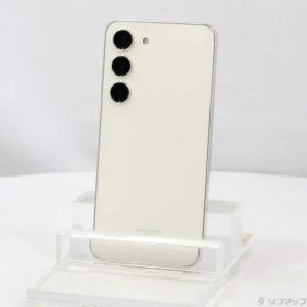 ソフマップ 〔中古品〕 Galaxy S23 256GB クリーム SCG19 au SIMフリー【295】