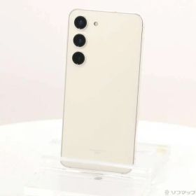 ソフマップ 〔中古品〕 Galaxy S23 256GB クリーム SCG19 au SIMフリー【368】