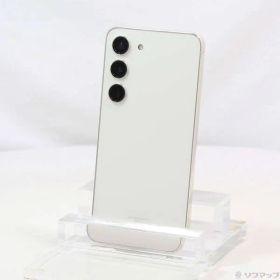 ソフマップ 〔中古品〕 Galaxy S23 256GB クリーム SCG19 au SIMフリー【258】