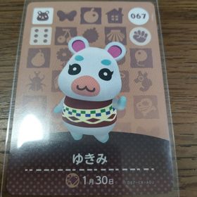 ニンテンドウ(任天堂)のあつまれどうぶつの森 amiiboカード ゆきみ(その他)