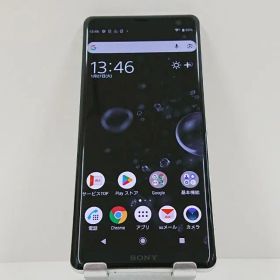 Xperia XZ3 SOV39 au ホワイトシルバー 送料無料 本体 c16649