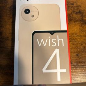 docomo AQUOS wish 4 本体 ホワイトSIMフリー