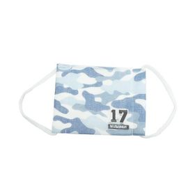 シングル マスク ガーゼ マスク 衛生用品 洗える グッズ 迷彩×NUMBER 風邪予防 プレゼント 男の子 女の子 ギフト バレンタイン