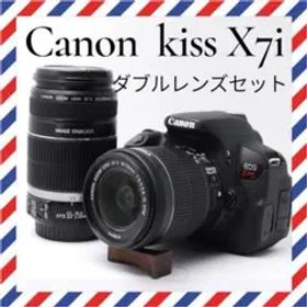 望遠レンズセット❤️Canon kiss X7i❤️説明書付き✨一眼レフカメラ