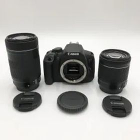 Canon デジタル一眼レフカメラ EOS Kiss X7i ダブルズームキット EF-S18-55 IS STM/EF-S55-250 IS STM付属 ブラック KISSX7I-WKIT