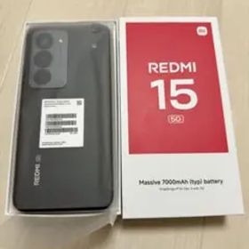 REDMI 15 5G 128GB ブラック 本体