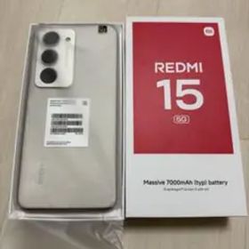 Xiaomi Redmi 15 5G 128GB TitanGray 本体