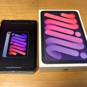 美品】iPad mini第6世代256GBパープルApplePencil第2世代