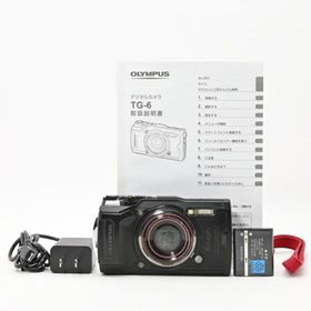 ＜並品＞ OLYMPUS Tough TG-6 ブラック｜防水・耐衝撃デジカメ(コンパクトデジタルカメラ)