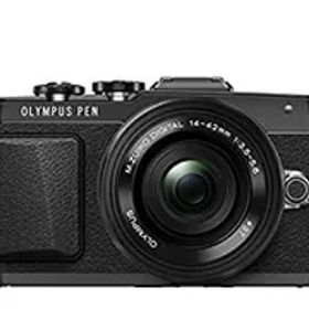 【中古】 OLYMPUS オリンパス PEN Lite E-PL7 14-42mm EZレンズキット ブラック ミラーレス一眼 E-PL7 EZ LKIT BLK