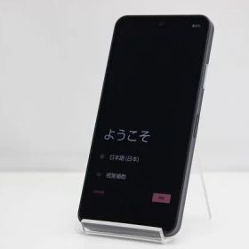 スマートフォン 本体 AQUOS wish3 SH-53D SHARP docomo SIMフリー 赤ロム保証 64GB グレー