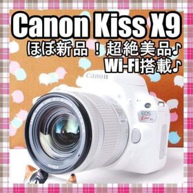 ✨ほぼ新品✨Wi-Fi搭載✨Canon Kiss X9 レンズセット(デジタル一眼)