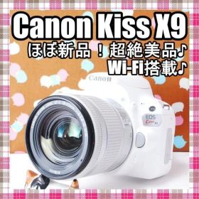 ✨ほぼ新品✨Wi-Fi搭載✨Canon Kiss X9 レンズセット