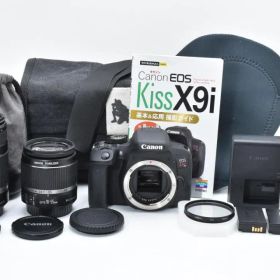 ■ほぼ新品■ キヤノン Canon EOS kiss X9i ダブルレンズキット
