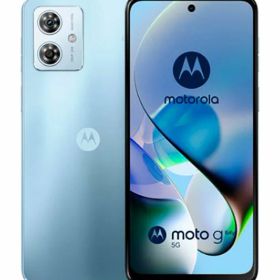 【中古】【安心保証】 MOTOROLA moto g64y 5G[128GB/4GB] Y!mobile シルバーブルー