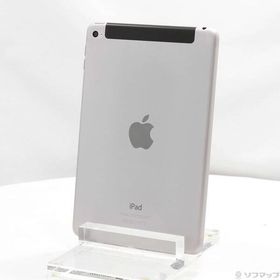 〔中古〕Apple(アップル) iPad mini 4 128GB スペースグレイ MK762J／A SIMフリー〔377-ud〕