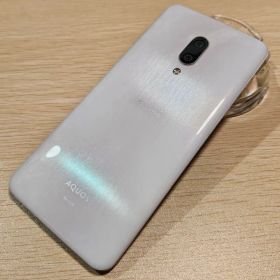 わけあり SIMフリー AQUOS ZERO2 SH-01M ミスティホワイト