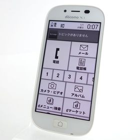 【docomo】らくらくスマートフォン3 F-06F ホワイト 利用制限〇