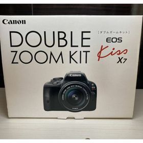 キヤノン EOS Kiss X7 ダブルズームキット 18-55 55-250(デジタル一眼)