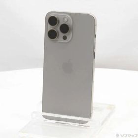 ソフマップ 〔中古品〕 iPhone15 Pro Max 256GB ナチュラルチタニウム MU6R3J／A SIMフリー【348】