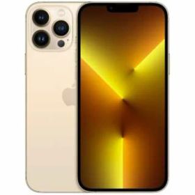 【中古】【安心保証】 iPhone13 Pro Max[1TB] au ゴールド