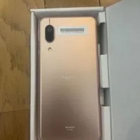 AQUOS sense3 basic ライトカッパー ワイヤレス充電器つき