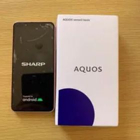 AQUOS sense3 basic シルバー