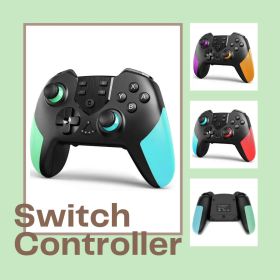 【休日発送可・最短即日出荷】switch コントローラー amiibo対応 Bluetooth HD振動 連射機能 ジャイロセンサー 高精度ボタン プログラム機能 Switch/有機EL/Switch lite/pc対応 ゼルダの伝説