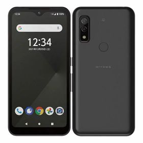 【中古】【安心保証】 arrows We FCG01[64GB] au ブラック