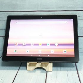 docomo dtab d-41A SHARP Androidタブレット ブラック 本体 白ロム SIMロック解除済み SIMフリー B193106