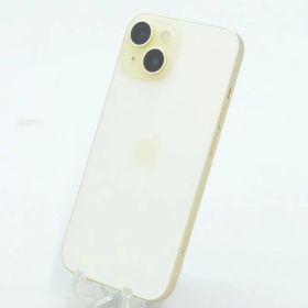 【中古】SIMフリー Apple iPhone15 128GB Yellow A3089 MTMK3J/A