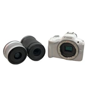 Canon EOS R50 ミラーレス一眼カメラ ダブルズームキット 撮影 趣味 キヤノン 中古 訳有 C10890384