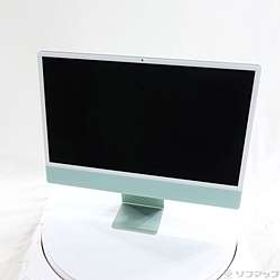 〔中古品〕 iMac 24-inch Late-2023 MQRA3J／A Apple M3 8コアCPU_8コアGPU 8GB SSD256GB グリーン 〔14.8 Sonoma〕〔中古品〕 iMac 24-inch Late-2023 MQRA3J／A Apple M3 8コアCPU_8コアGPU 8GB SSD256GB グリーン 〔14.8 Sonoma〕